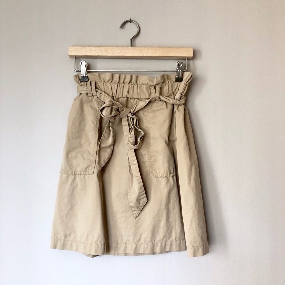 BP Nordstrom Paper Bag Skirt - Picture 1 of 4